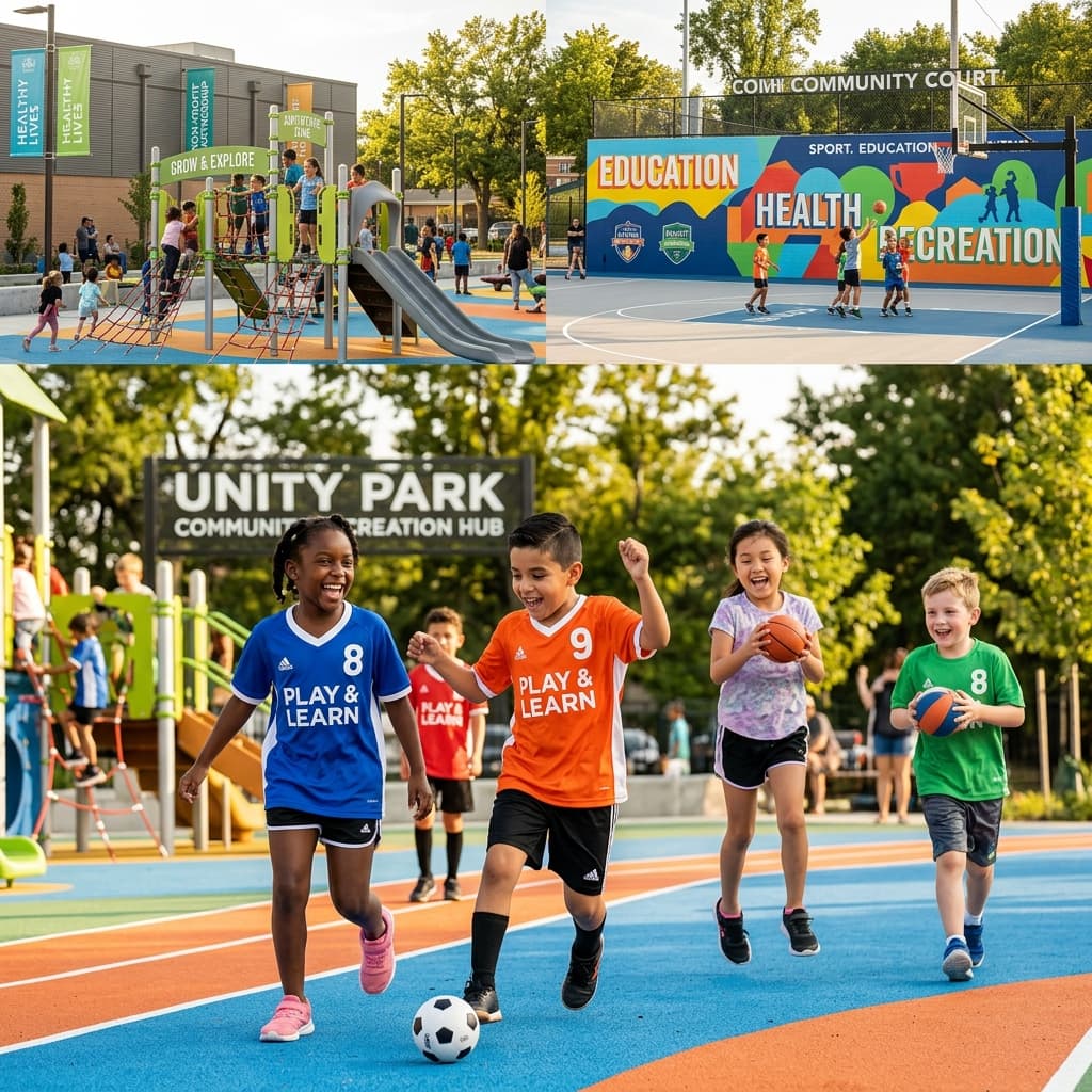 Vibrant community spaces